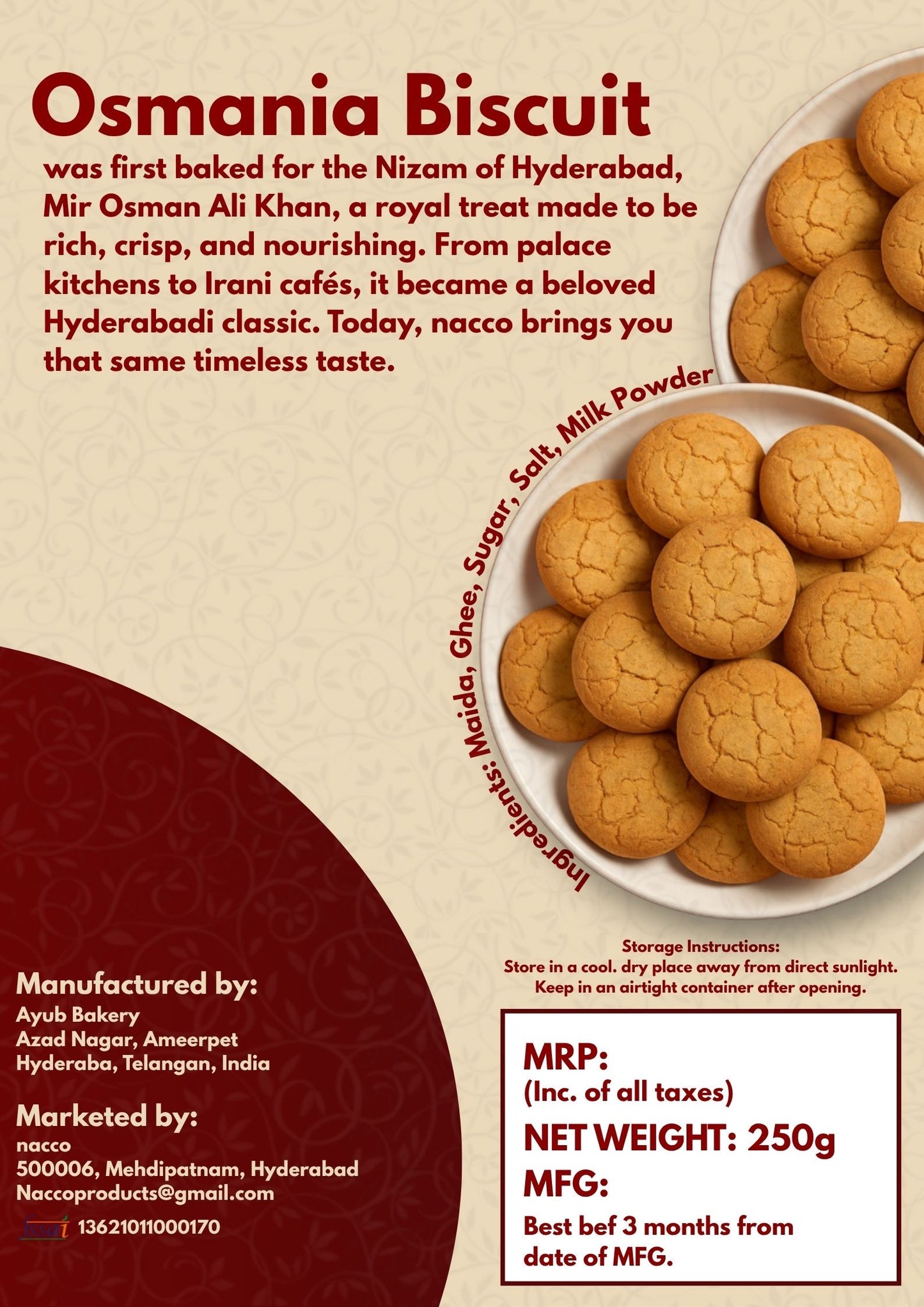 nacco Osmania Biscuit